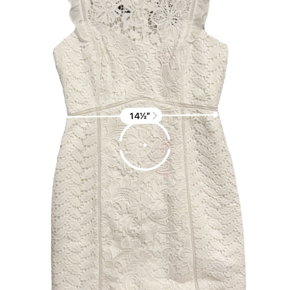 Lilly Pulitzer Maya Sift Dress White Size 10‎ - Picture 4 of 13